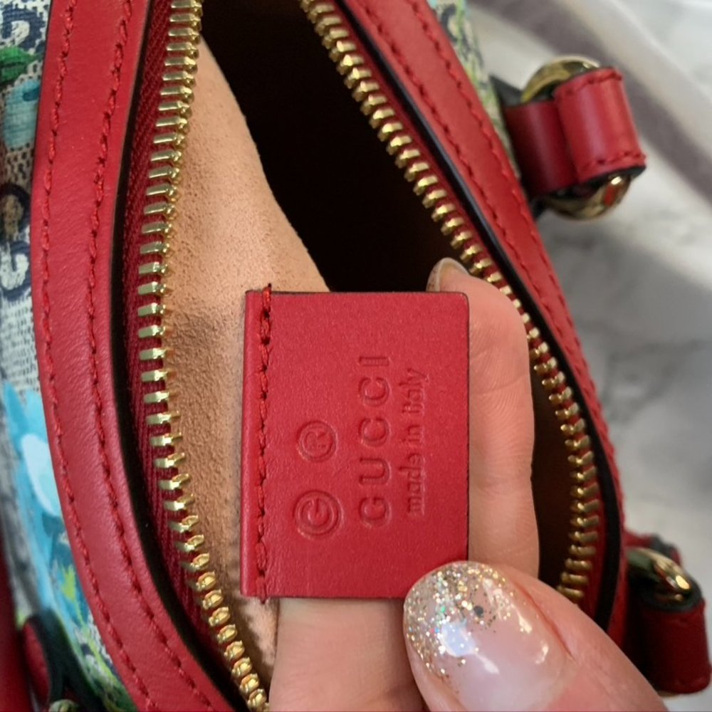 Gucci Blooms mini supreme canvas Boston bag - Picture 5 of 10